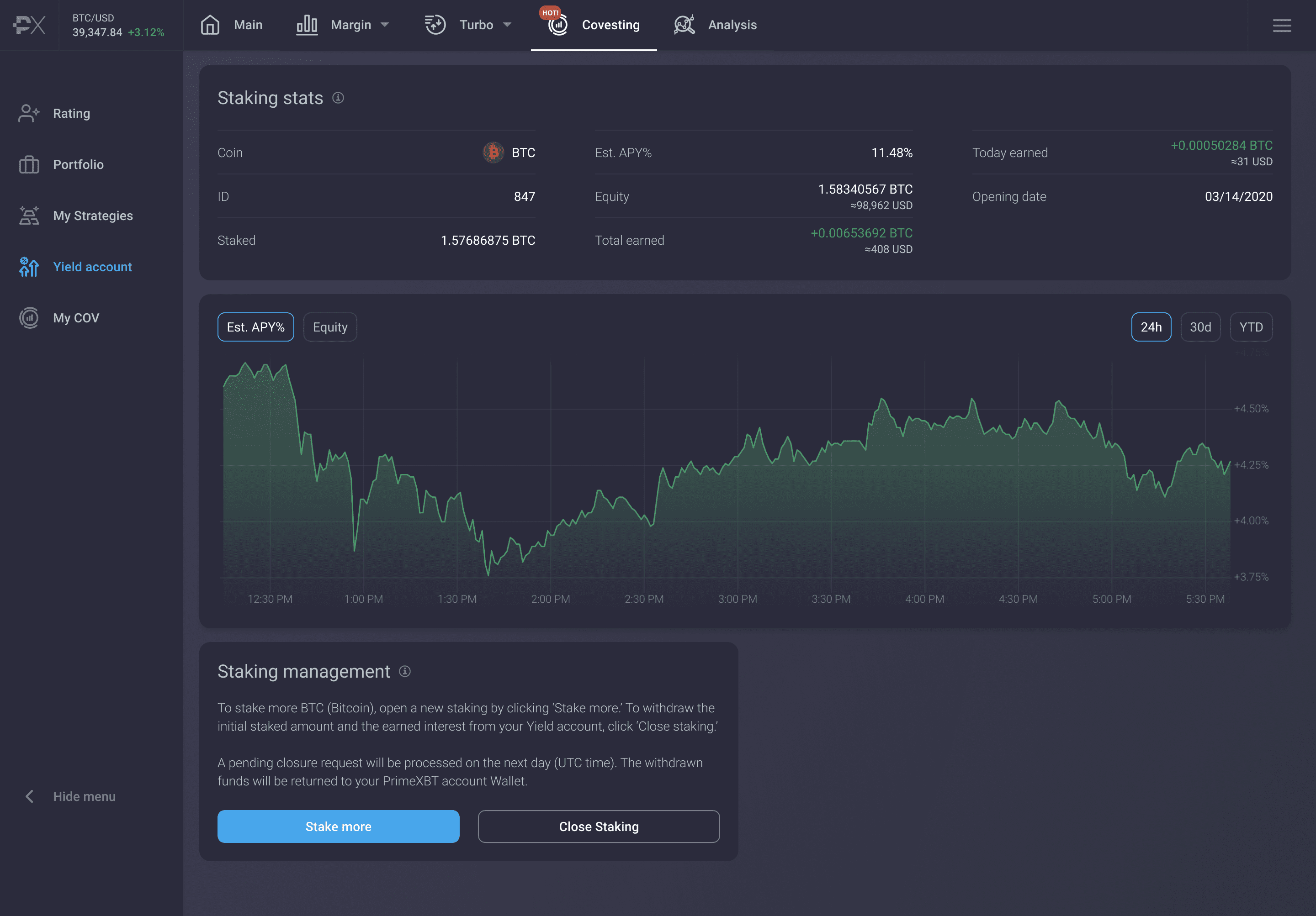 Kelly Annah Trades To Launch Covesting Yield Accounts Allowing For Staking Benefits - Yeld stats2x 1